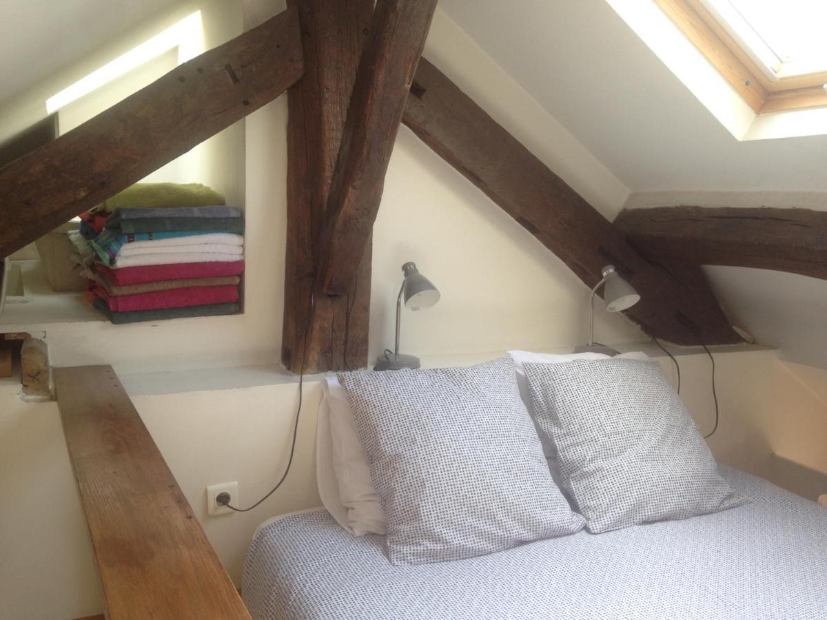 Marais Studio With Mezzanine Paris Luaran gambar